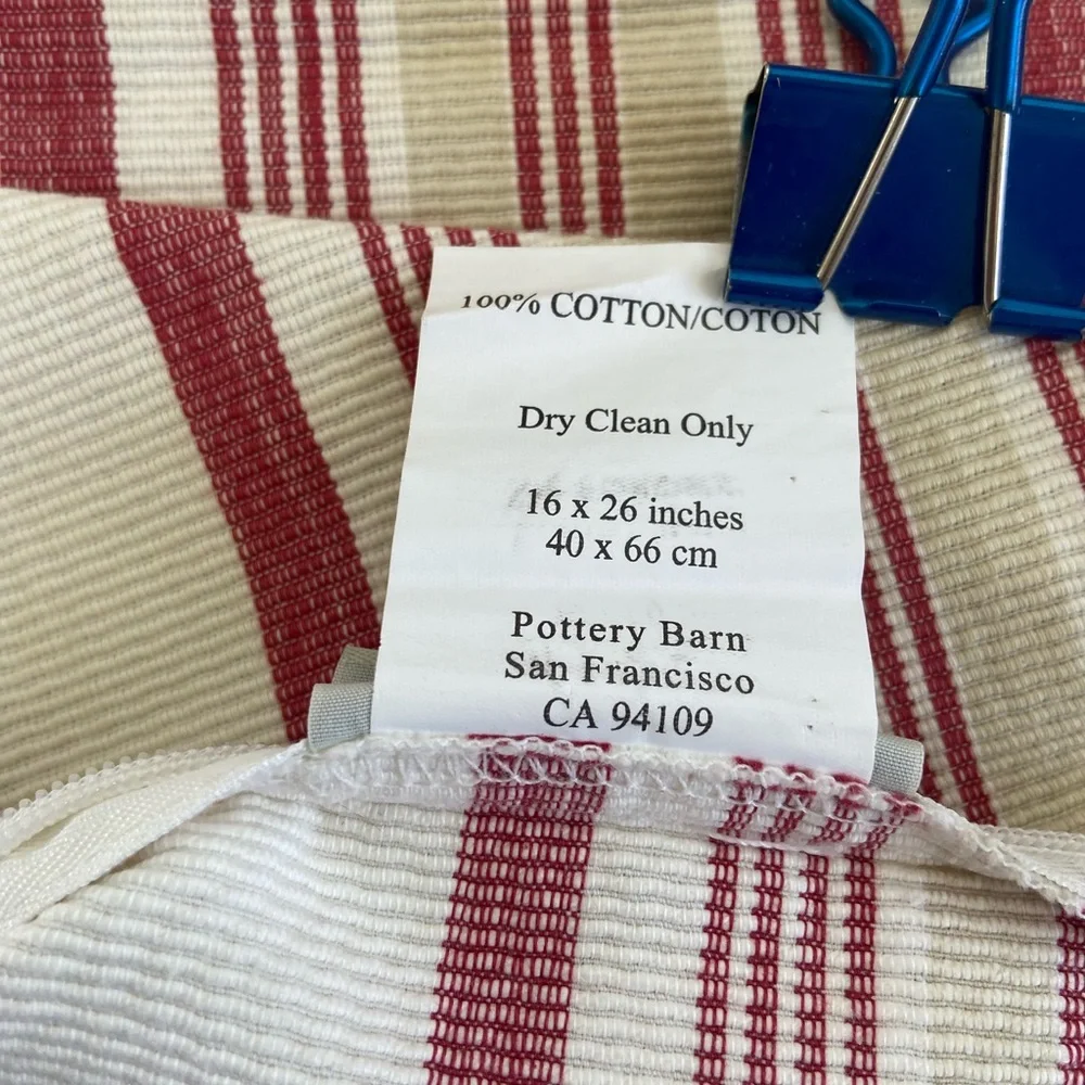 Pottery Barn pillow sham